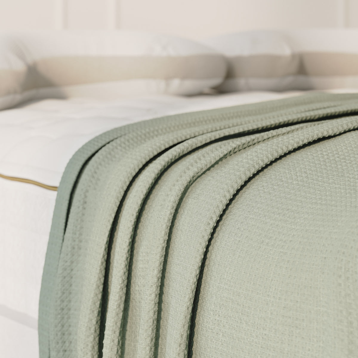 Organic Cotton Waffle Blanket