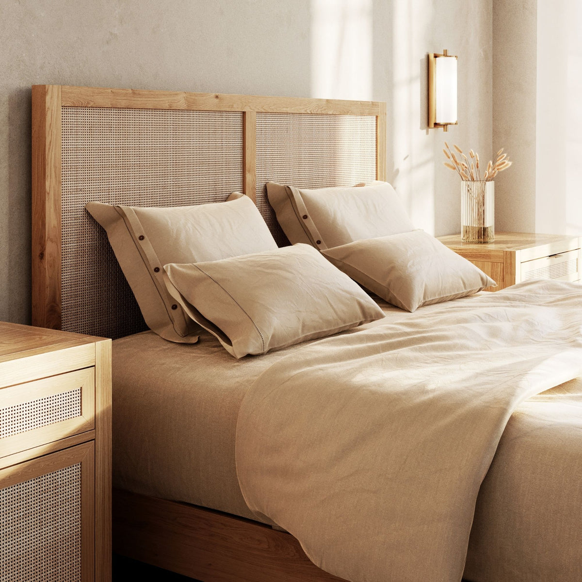 Organic Supima Cotton Duvet Cover & Shams