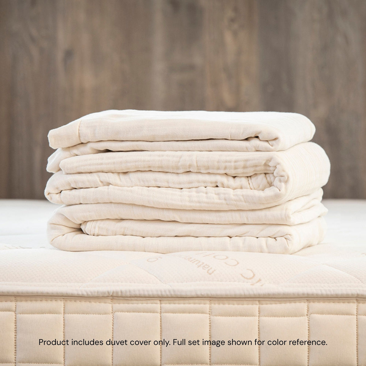 Final Sale! Organic Cotton Muslin Duvet Cover