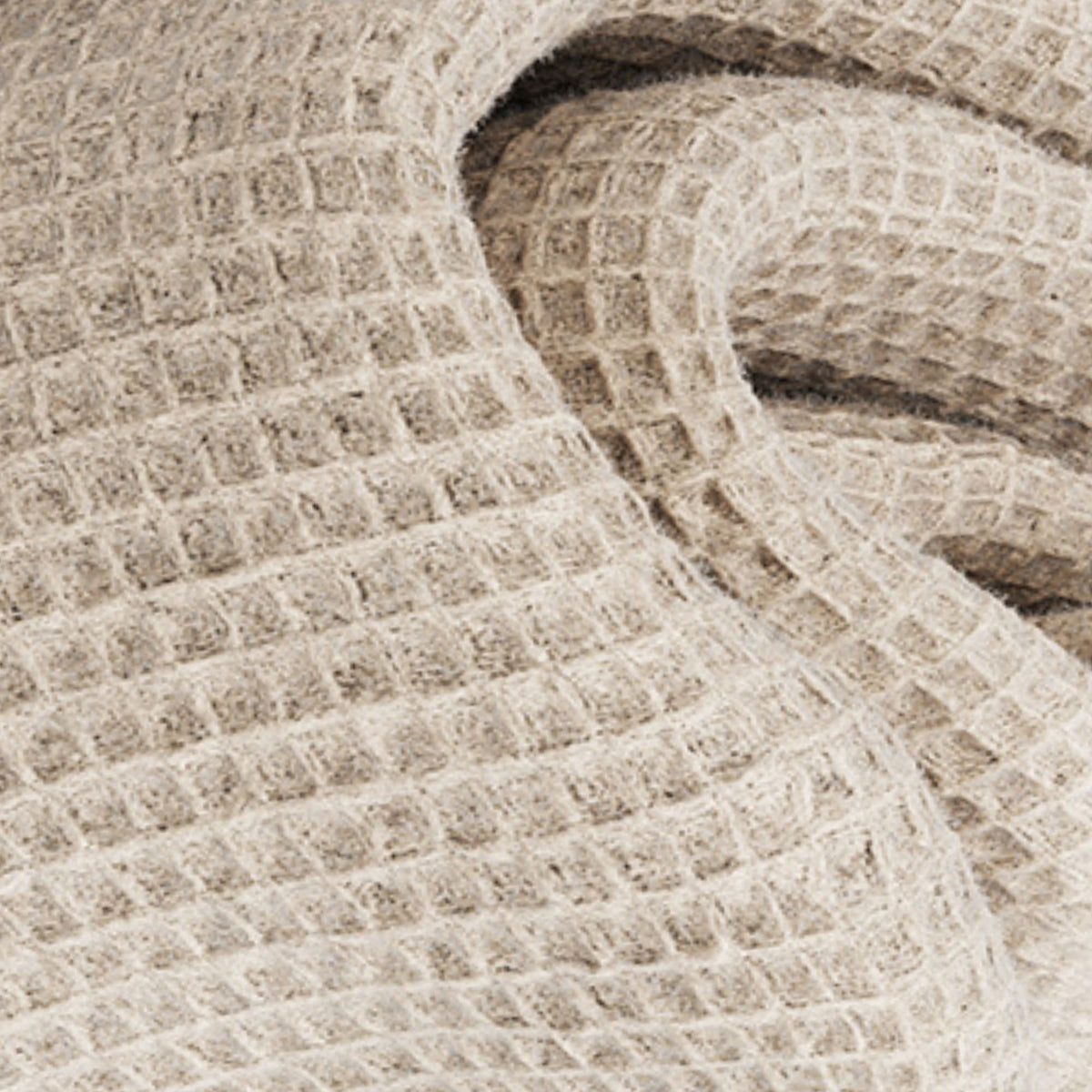 Organic Waffle Baby Blanket