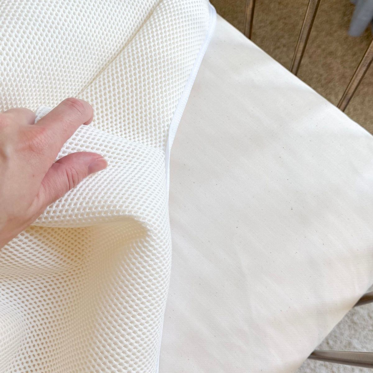 Breathable Organic Mini Crib Mattress