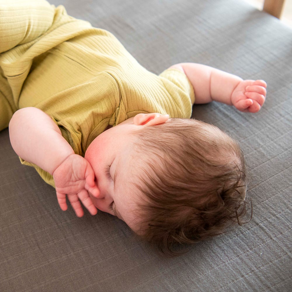 Final Sale! Breathable Organic Cotton Muslin Crib Sheet