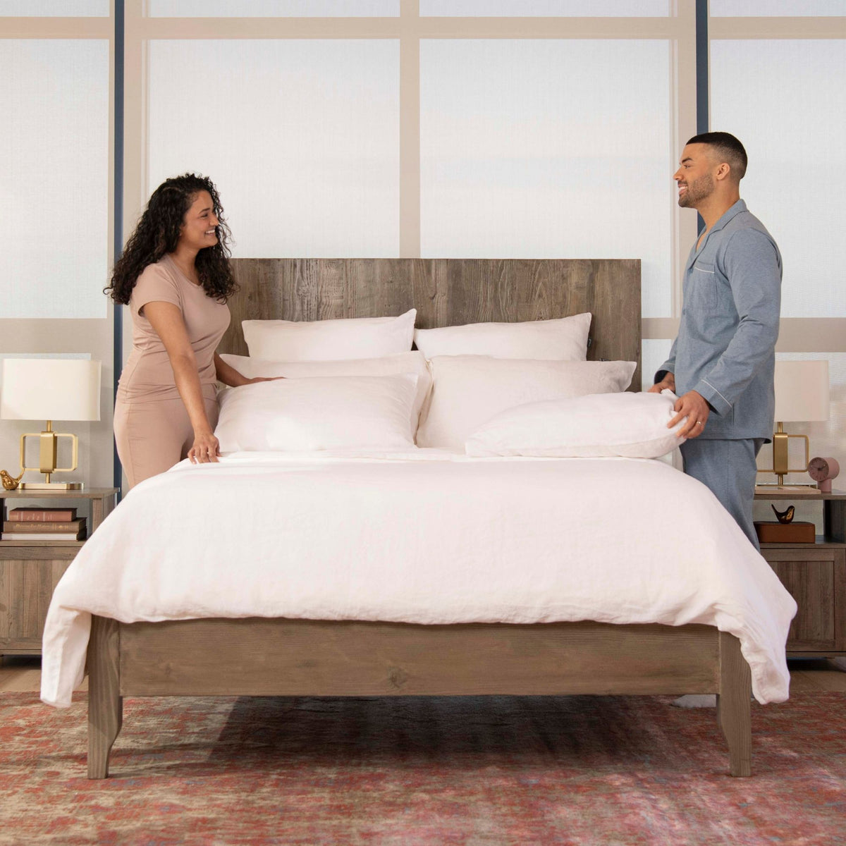 Organic Linen Duvet Cover & Pillow Sham Set