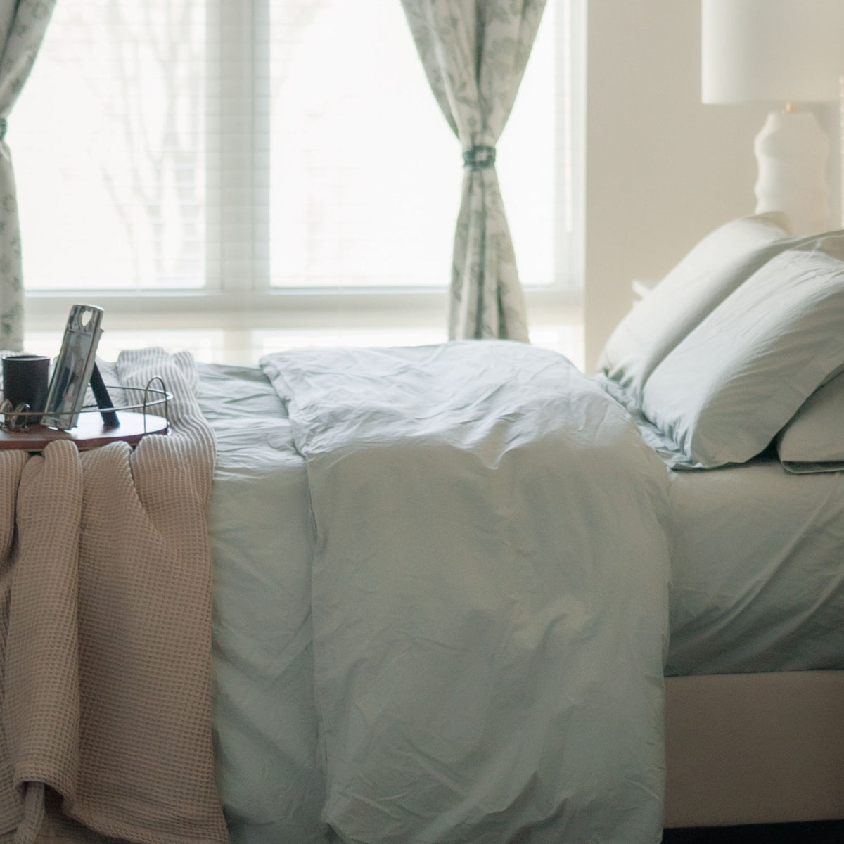 Final Sale! Organic Cotton Percale Duvet Cover