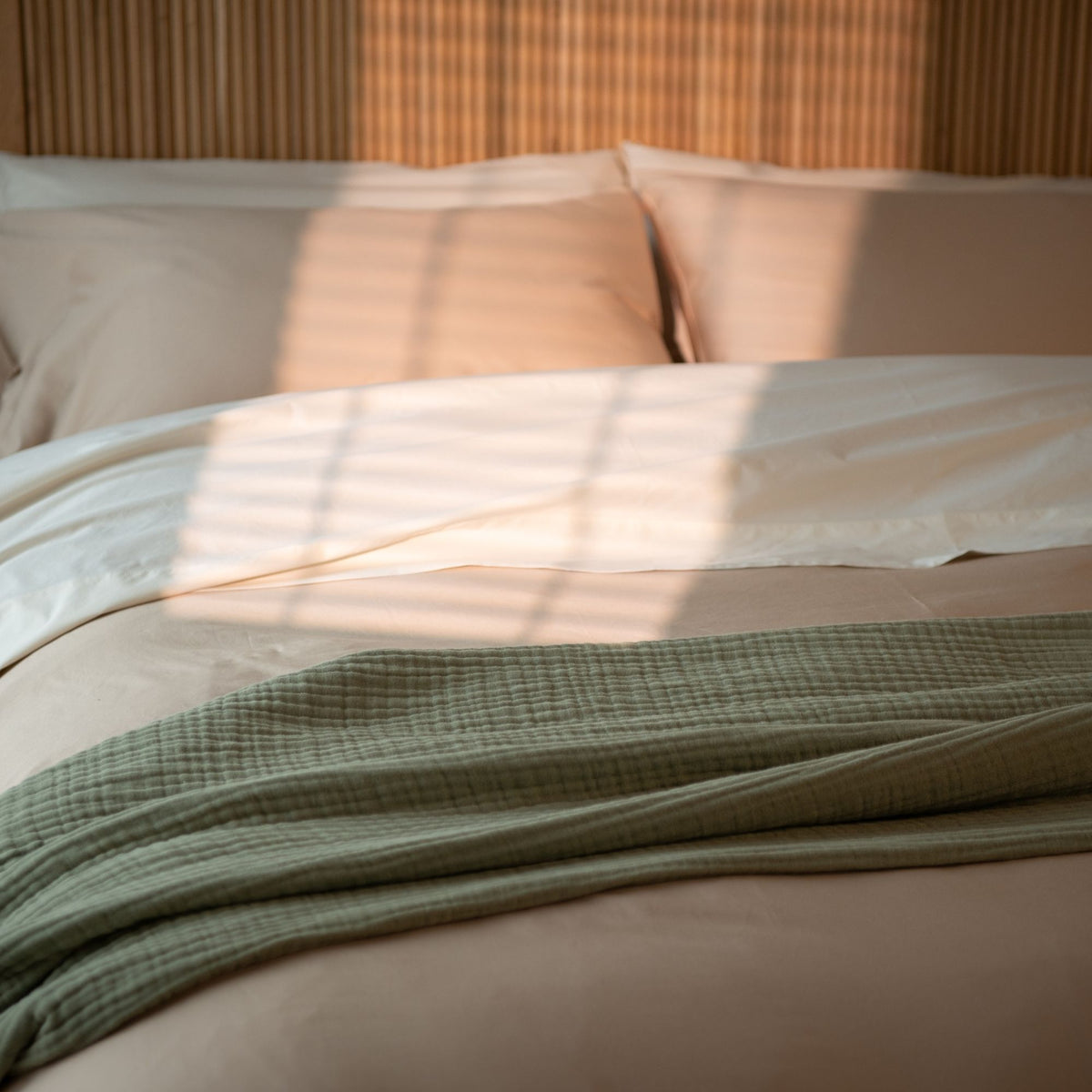 Final Sale! Organic Cotton Sateen Duvet Cover