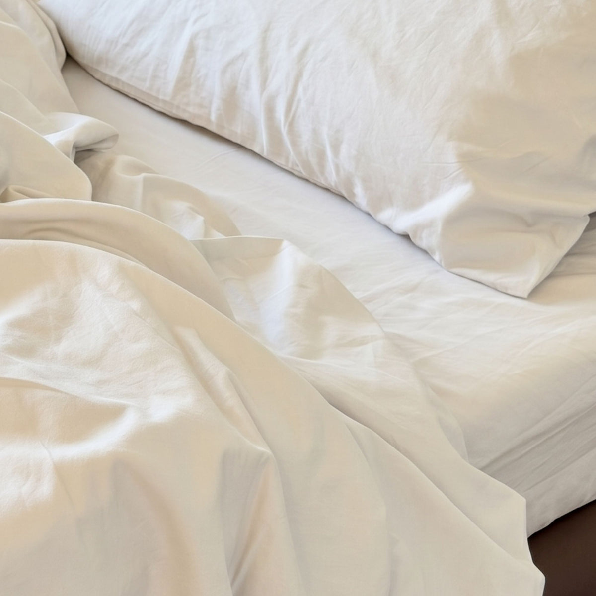 Final Sale! Organic Cotton Percale Fitted Sheet